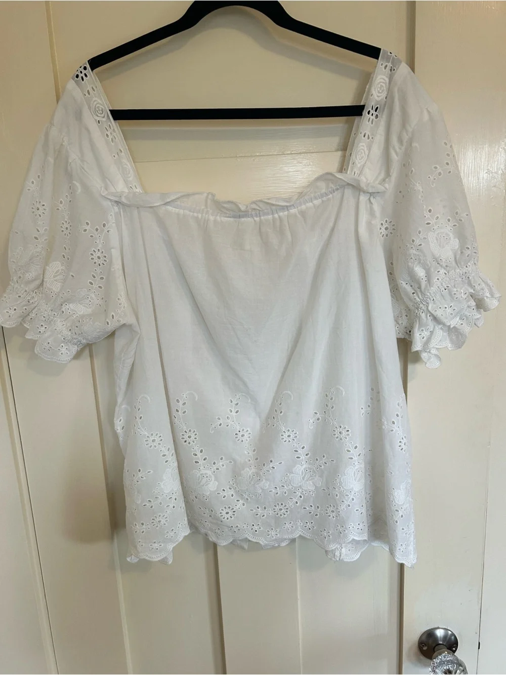 Anthropologie breathable white